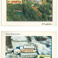 CARTOLINE PUBBLICITARIE LAGHETTO FIUMALBO MODENA