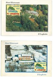 CARTOLINE PUBBLICITARIE LAGHETTO FIUMALBO MODENA