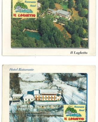 CARTOLINE PUBBLICITARIE LAGHETTO FIUMALBO MODENA