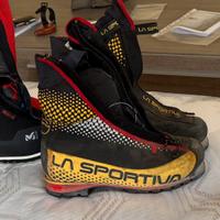 Scarponi  La sportiva  g5 sm e la sportiva trango