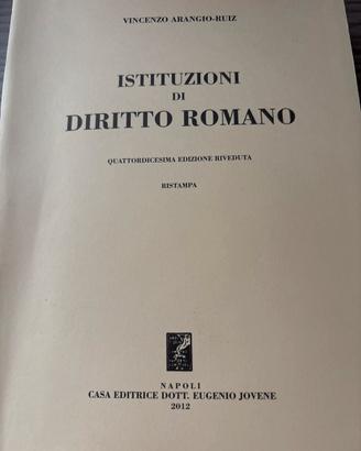 Istituzioni di diritto romano