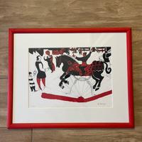 Quadro “ il Vicolo” di Attilio Mangini