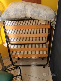 lettino per ospiti singolo richiudibile