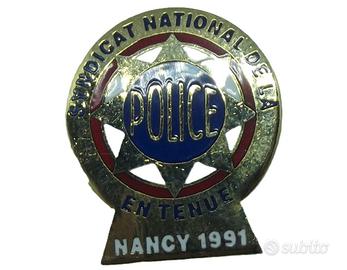 SYNDICAT NATIONAL DE LA POLICE EN TENUE NANCY 1991