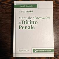 Manuale sistematico di diritto Penale - Fratini