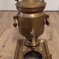 Teiera d'epoca in bronzo