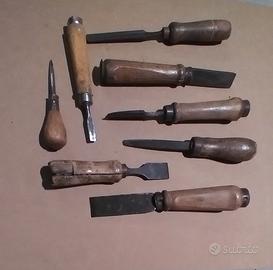 scalpellini e sgorbie vintage 