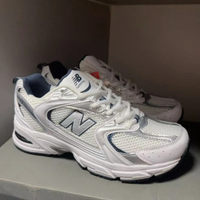 New Balance 530 White Silver Navy 42