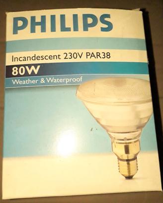 Philips PAR38 30° 80W 120W 230V E27