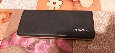 Rara Penna Paper Mate PROFILE Vintage Acciaio 