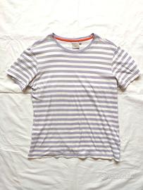 T-shirt a righe Cotton & Silk