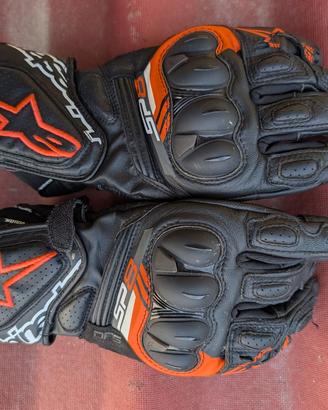 guanti moto pelle alpinestars sp8