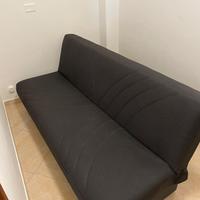 divano letto grigio scuro 