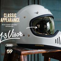 CASCO MOTO STILE RETRO EX-ZERO DELLA SHOEI WHITE