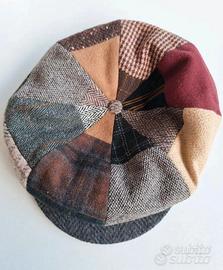 Cappello ESIA Patchwork - NUOVO - 100% Lambswool -