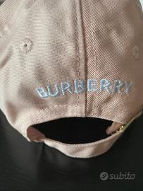 Cappellino baseball rosa regolabile nuovo