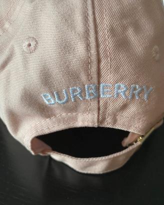 Cappellino baseball rosa regolabile nuovo