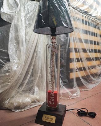 Lampada fatta a mano artigianato doppie luci