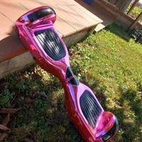 Hoverboard Rosa Con Cassa Bluetooth E Luci