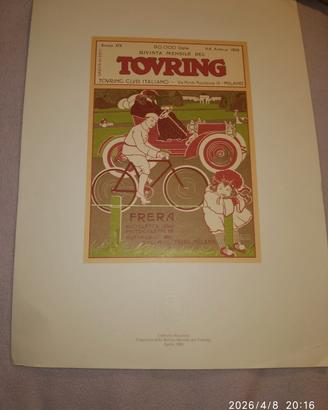 Touring Club Italiano Rivista Mensile Cover, April