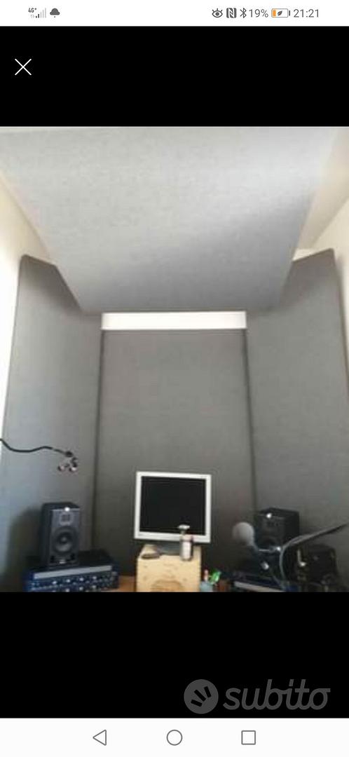 Pannelli Correzione Acustica Fonoassorbenti Audio Video In Vendita A