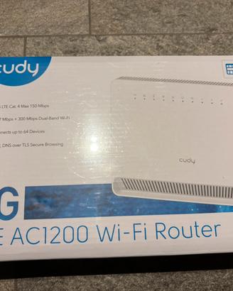 Modem saponetta WIFI  4G LTE SIM RJ45 CUDY LT500E