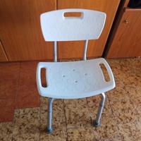 WENKO Secura Sgabello da bagno Anziani/Disabili