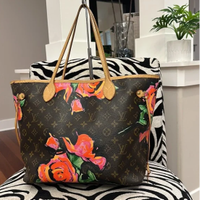 Louis Vuitton mai pieno MM Stephen Sprouse Rose