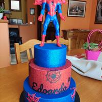 torta scenografica spiderman 