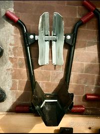 Blocca ruota supporto carrello furgone moto