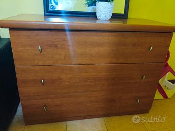 cassettiera legno 120*85