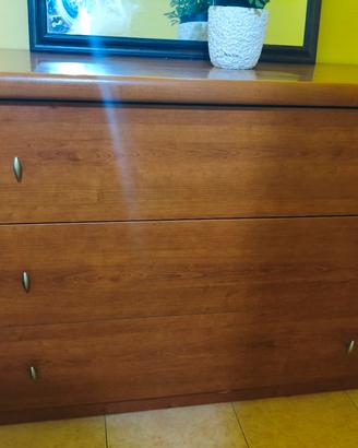 cassettiera legno 120*85