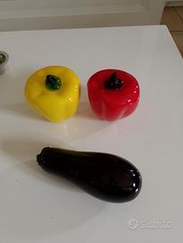 peperoni e melanzana in vetro 