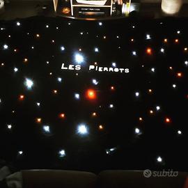 fondale led 400cm x 300cm con struttura e luci