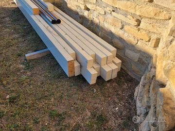 Legno lamellare di abete per esterno