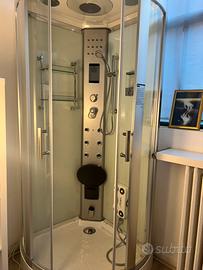 Box doccia idromassaggio  bagno turco 90x90