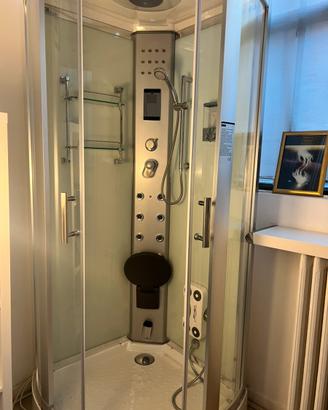 Box doccia idromassaggio  bagno turco 90x90