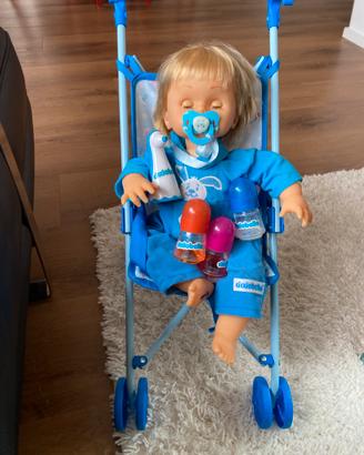 Cicciobello bua con passeggino