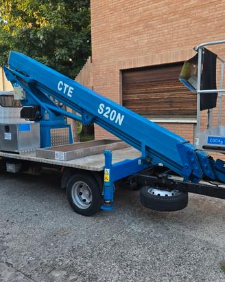 Piattaforma aerea autocarrata CTE S20N Sequani