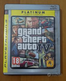 Grand Theft auto IV Platinum edition per PS3