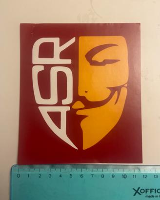 ADESIVO STICKER ULTRAS ROMA CURVA SUD ROMANISMO