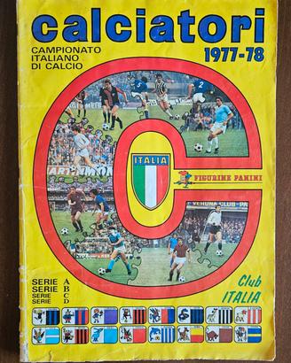 Album Figurine Calciatori Panini 1977 / 78