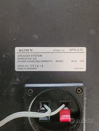 Casse acustiche SONY