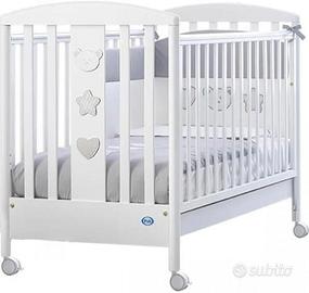 Lettino BRILLO con sbarre Pali