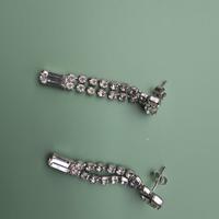 orecchini con strass pendenti bigiotteria