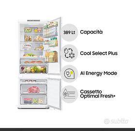 Frigorifero combinato SAMSUNG FIRST 75 AI 389 lt