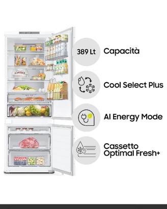 Frigorifero combinato SAMSUNG FIRST 75 AI 389 lt