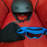 casco bambino mascherina e cappello 