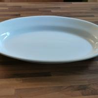 SATURNIA Piatto ovale in porcellana