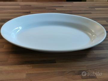 SATURNIA Piatto ovale in porcellana